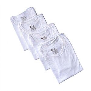 Hanes T-Shirt Men's Comfort Soft Super Value 4 Crew Neck  White Shirts Medium